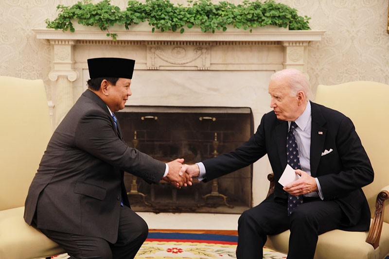 Pertemuan Presiden Prabowo Subianto dan Presiden Joe Biden di Gedung Putih AS - Bagian 2