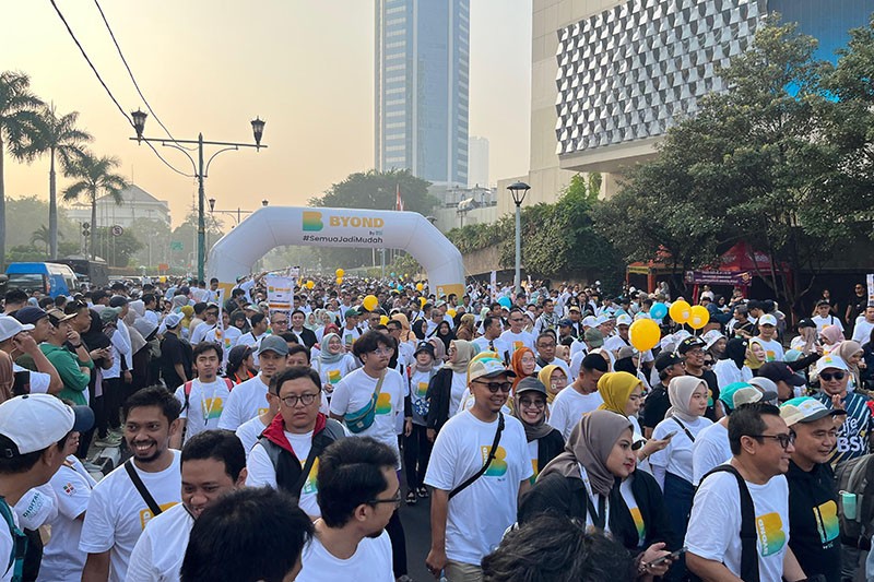 Keseruan Fun Walk BYONDDay saat CFD Jakarta  - Bagian 4