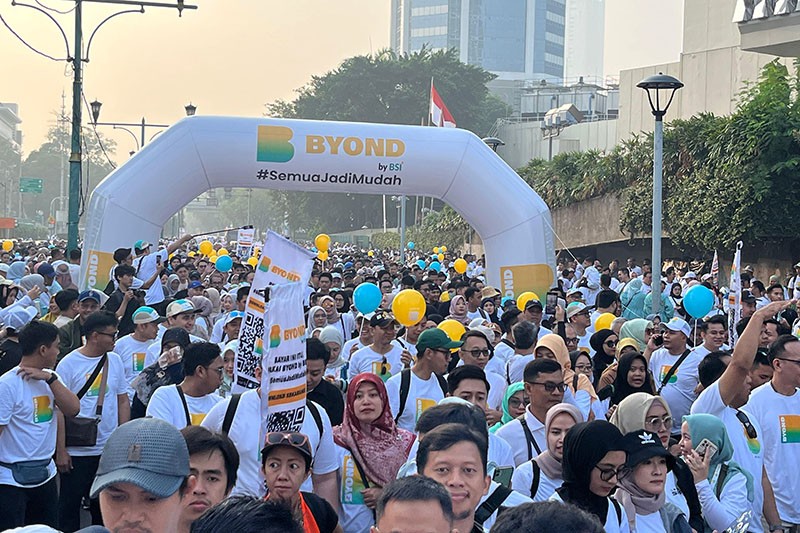 Keseruan Fun Walk BYONDDay saat CFD Jakarta  - Bagian 5