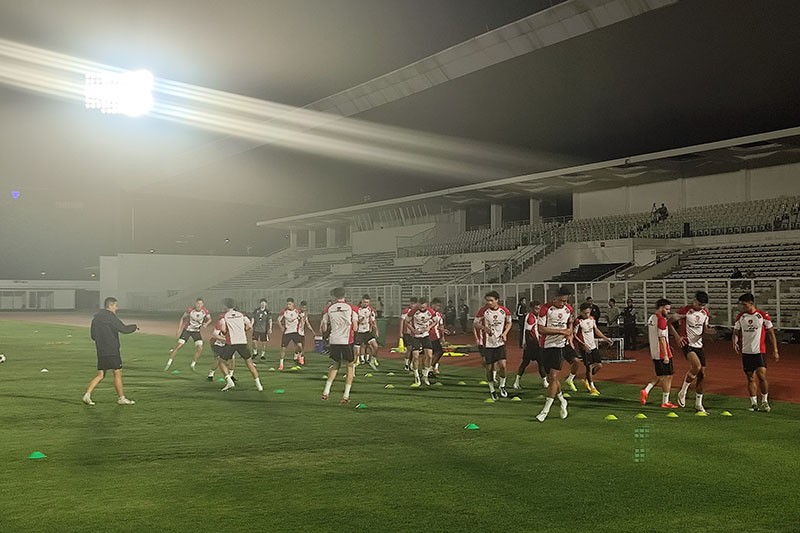 Tanpa Kevin Diks, Timnas Indonesia Latihan Jelang Hadapi Arab Saudi - Bagian 3
