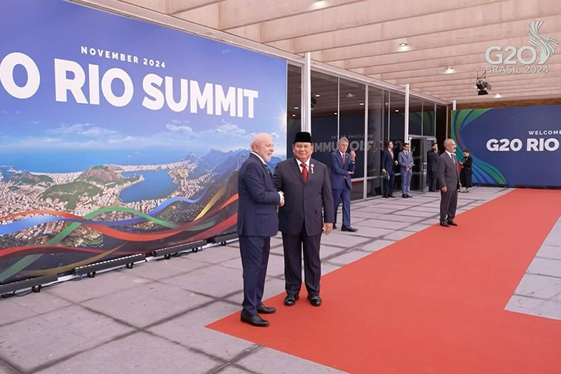 Momen Presiden Prabowo Hadiri Pertemuan Pimpinan Negara G20 di Brasil  - Bagian 2