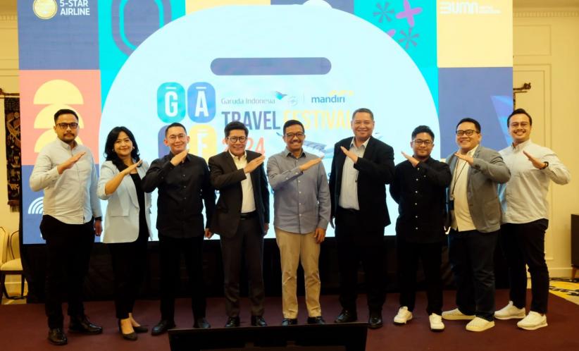 Pacu Bisnis, Bank Mandiri Bidik Transaksi Garuda Indonesia Travel Festival 2024 - Bagian 2