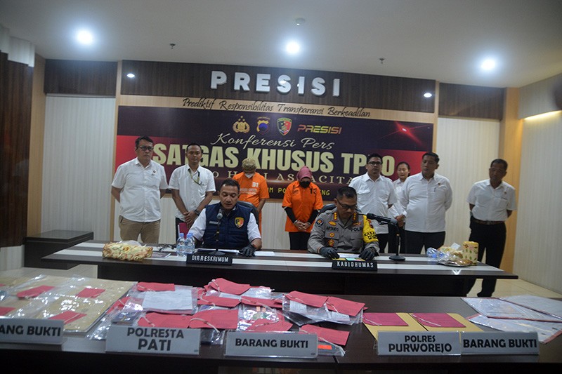 Polda Jateng Ungkap 28 Kasus TPPO dalam 20 Hari, 29 Pelaku Ditangkap - Bagian 1