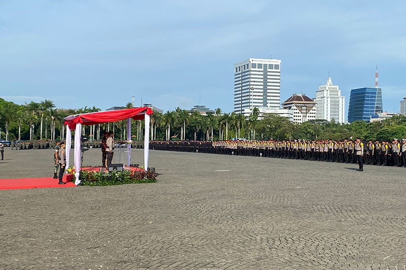 Apel Operasi Mantap Praja Jaya Pengamanan Pilkada 2024 - Bagian 3