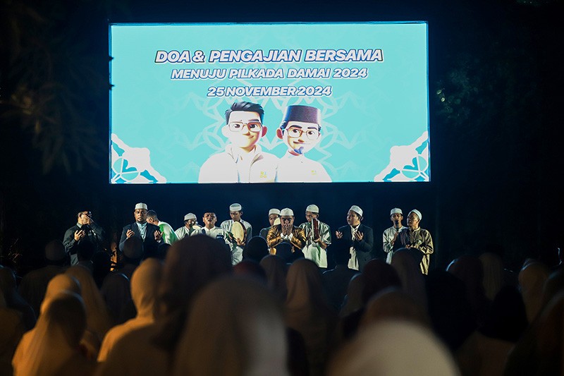 Timses RIDO Isi Masa Tenang dengan Doa Bersama dan Pengajian - Bagian 5