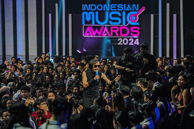Band Radja Buka Indonesia Music Awards 2024 dengan Lagu Cinderella  - Bagian 3