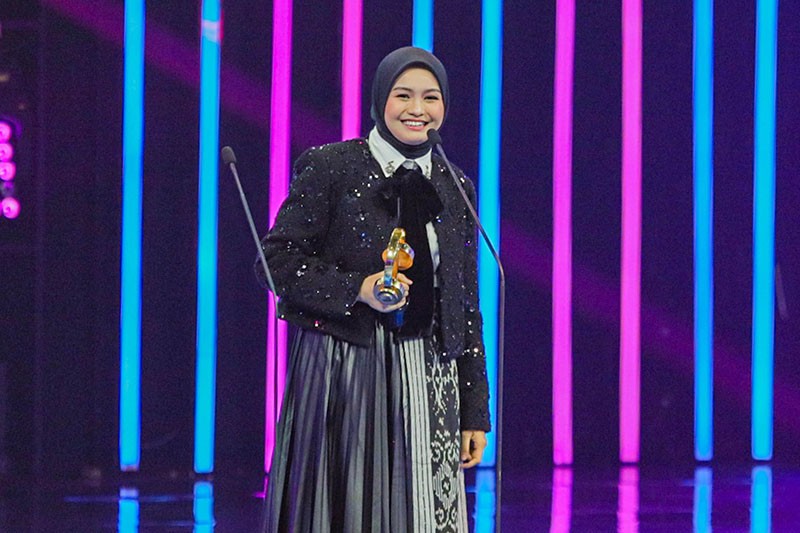 Salma Salsabil Raih Dua Penghargaan Indonesia Music Awards 2024 - Bagian 2