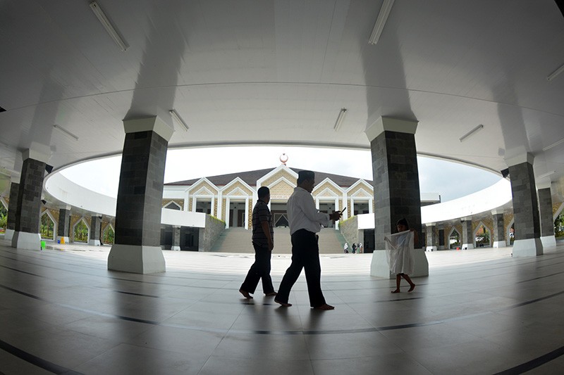 Potret Masjid Agung Jawa Tengah, Destinasi Wisata Religi di Kawasan Borobudur - Bagian 1