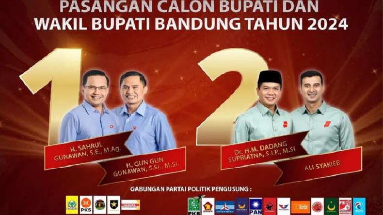 title Beda Hasil Quick Count Pilkada Bandung, Dadang dan Sahrul Saling Klaim Kemenangan Beda Hasil Quick Count Pilkada Bandung, Dadang dan Sahrul Saling Klaim Kemenangan