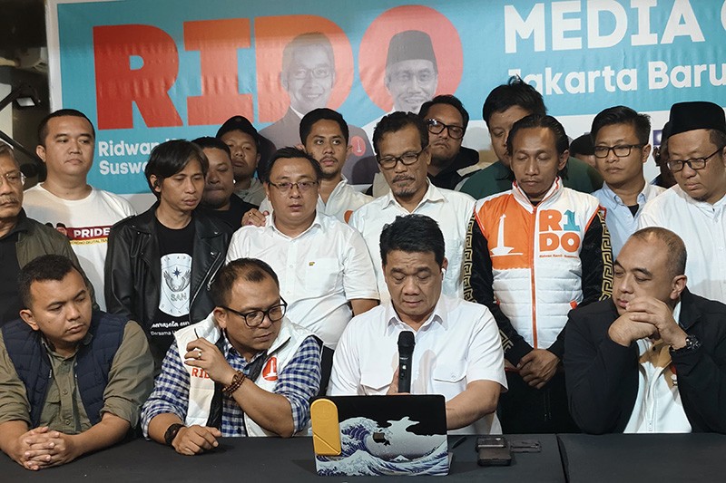 Timses RIDO Umumkan Pilkada Jakarta Dua Putaran - Bagian 2