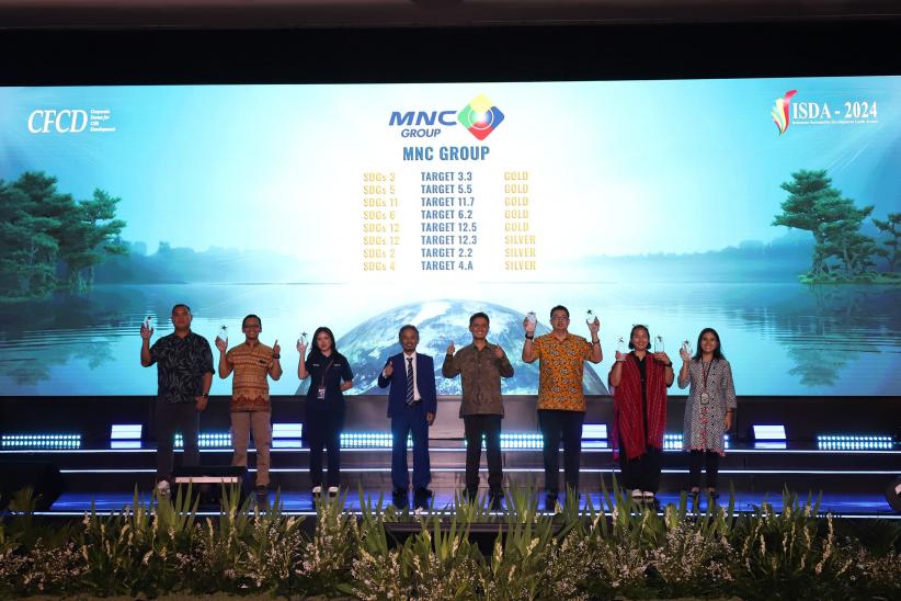MNC Group Borong Penghargaan Indonesia SDGs Award 2024 - Bagian 1