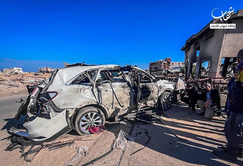 Mobil Bawa Stok Makanan Pengungsi Palestina Dihancurkan Tentara Israel - Bagian 2