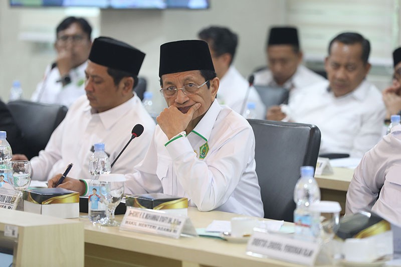 Menag Nasaruddin Umar Paparkan Program Kerja Tahun 2025 - Bagian 1