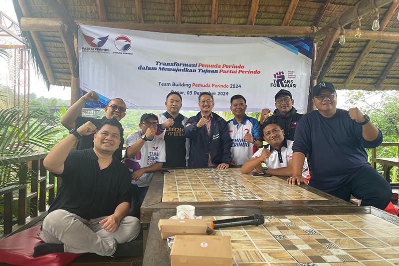 Kompak,  Pemuda Partai Perindo Gelar Team Building di Bogor - Bagian 1