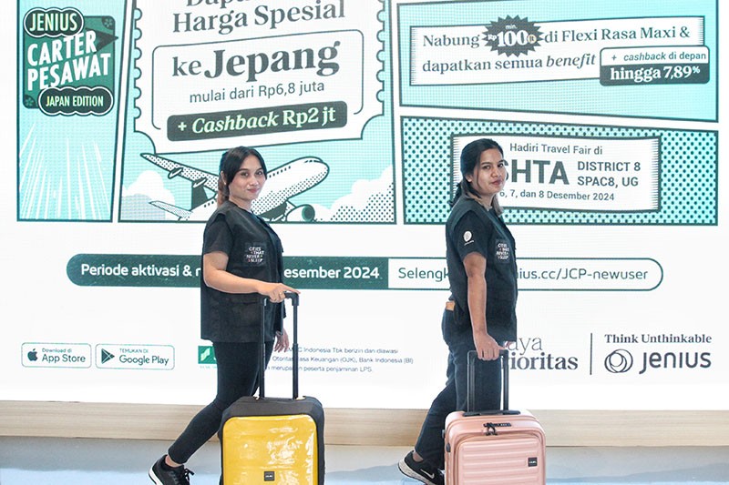 Antusiasme Nasabah Antre Carter Pesawat ke Jepang - Bagian 7