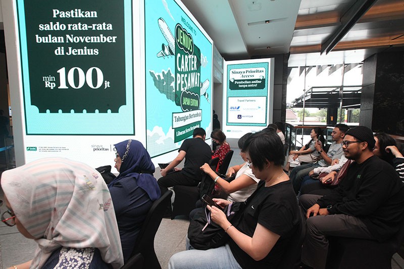 Antusiasme Nasabah Antre Carter Pesawat ke Jepang - Bagian 2