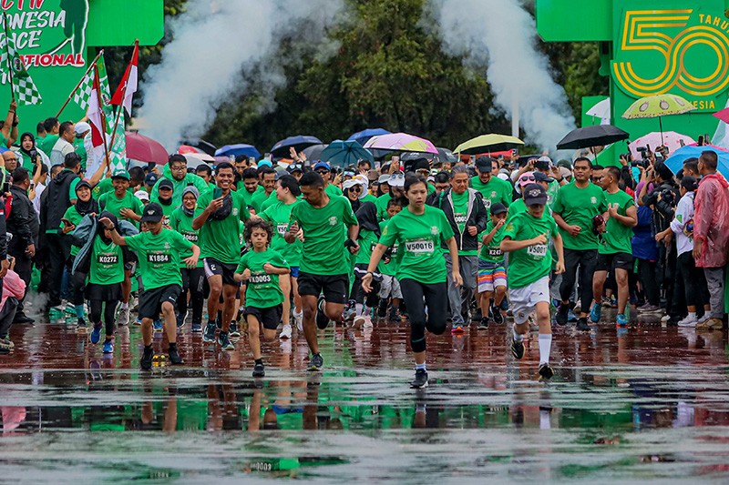 25.000 Pelari Hijaukan Jakarta International 10K - Bagian 2