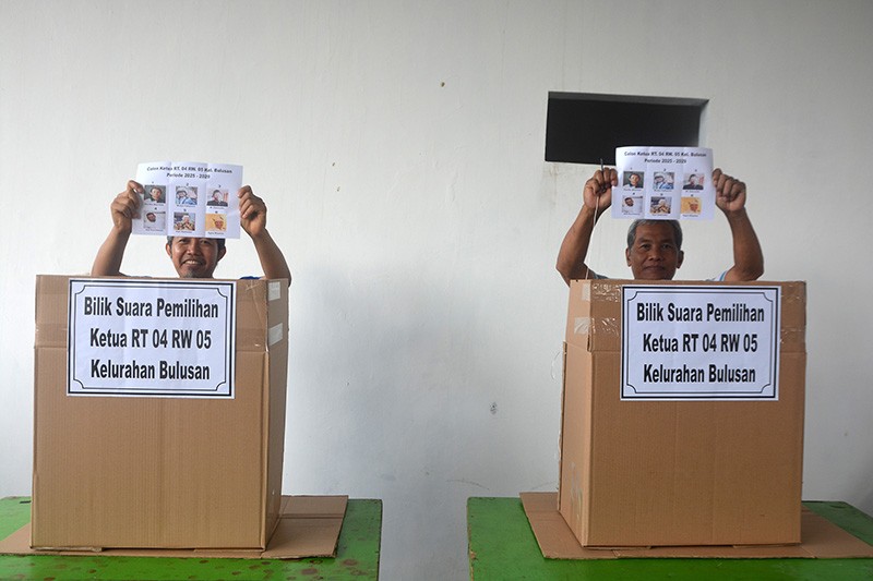 Unik, Pemilihan Ketua RT di Kota Semarang Mirip Pilpres - Bagian 1