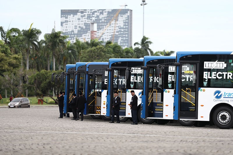 Penampakan 200 Armada Baru Bus Listrik Transjakarta - Bagian 3