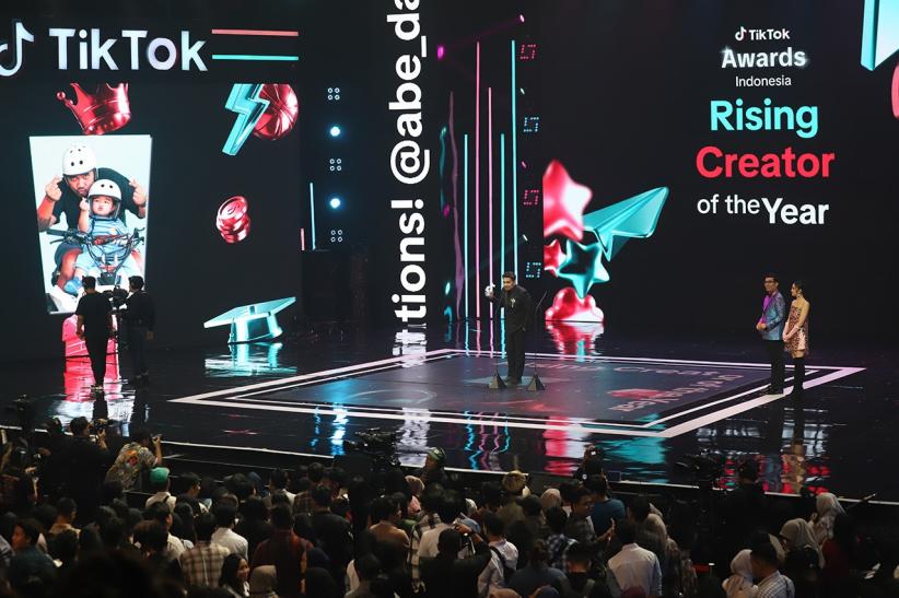Abe Cekut Sabet Dua Penghargaan TikTok Awards Indonesia 2024 - Bagian 3