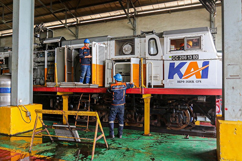 Perawatan Gerbong Kereta Api Jelang Libur Nataru 2025 - Bagian 5