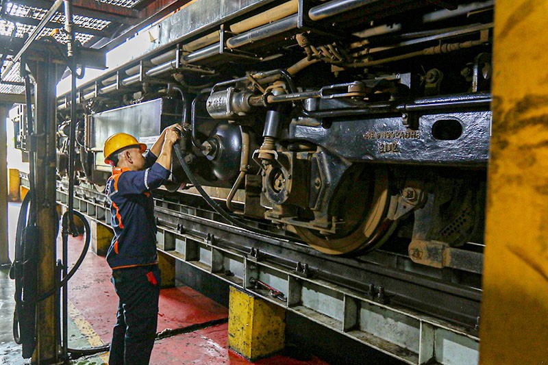 Perawatan Gerbong Kereta Api Jelang Libur Nataru 2025 - Bagian 3