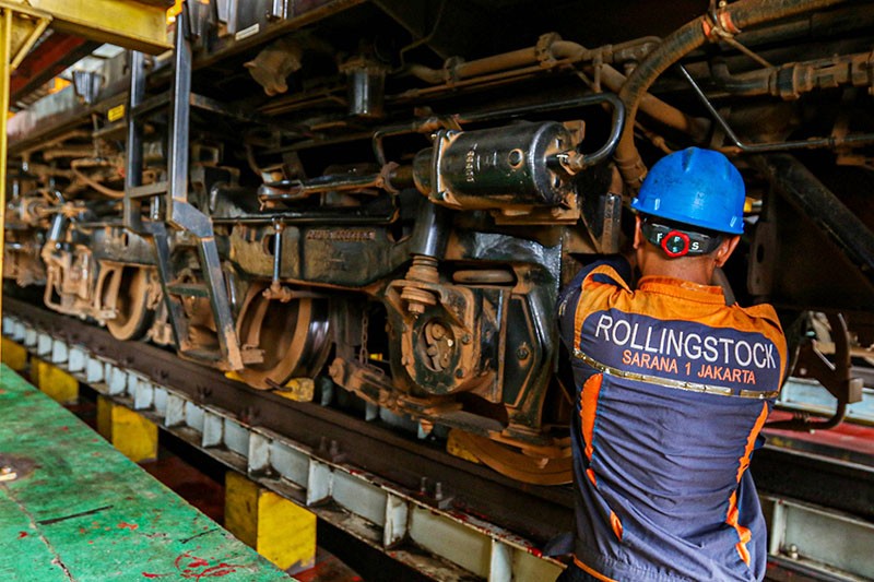 Perawatan Gerbong Kereta Api Jelang Libur Nataru 2025 - Bagian 2