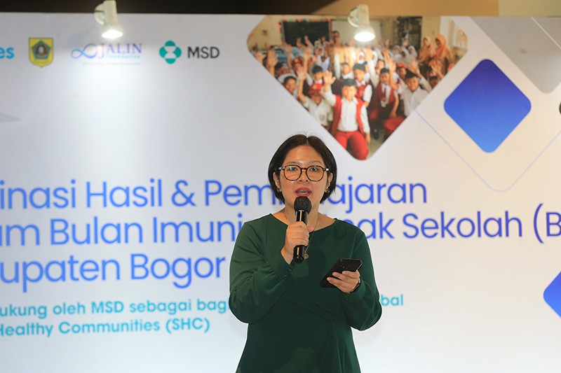 Dukung Program Bulan Imunisasi Anak Sekolah di Bogor - Bagian 2