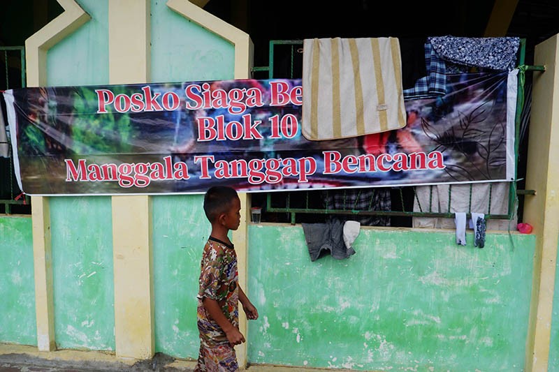 Potret Pengungsi Banjir, Rumah Terendam Sejak Beberapa Hari di Makassar  - Bagian 3