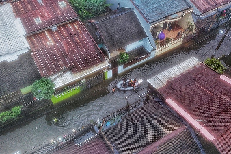 Penampakan Banjir Rendam 3 Kabupaten/Kota di Sulsel Imbas Cuaca Ekstrem - Bagian 1