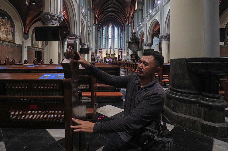 Gereja Katedral Jakarta Bersolek Menyambut Hari Raya Natal 2024 - Bagian 2