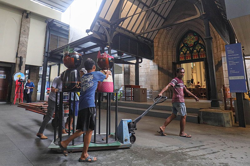 Gereja Katedral Jakarta Bersolek Menyambut Hari Raya Natal 2024 - Bagian 3