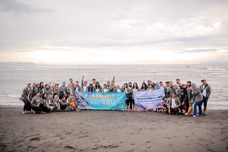 Pelepasan Tukik di Pantai Saba Bali - Bagian 4