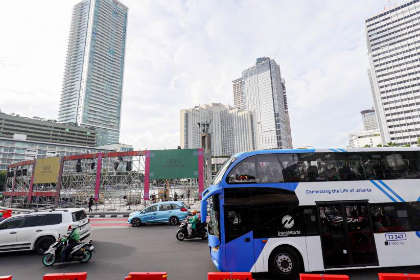 Melihat Persiapan Malam Tahun Baru di Bundaran HI - Bagian 5