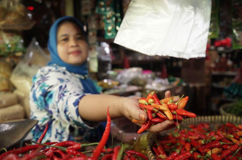 Senyum Semringah Pedagang Pasar, Bahan Pokok Tidak Kena Kenaikan PPN - Bagian 2