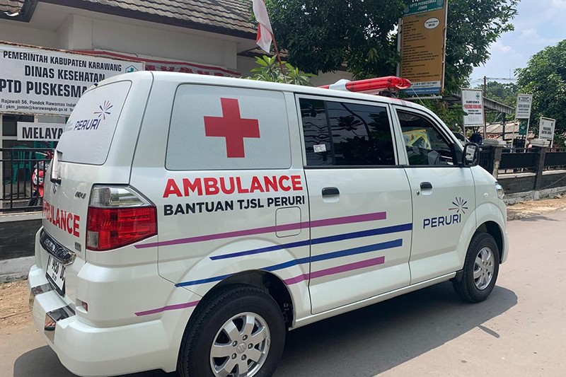 Ambulans Tingkatkan Pelayanan Kesehatan di Kecamatan Jomin Kabupaten Karawang - Bagian 1
