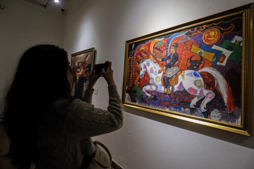 Pameran Lukisan Jejak Perlawanan Sang Presiden 2001 - Bagian 2