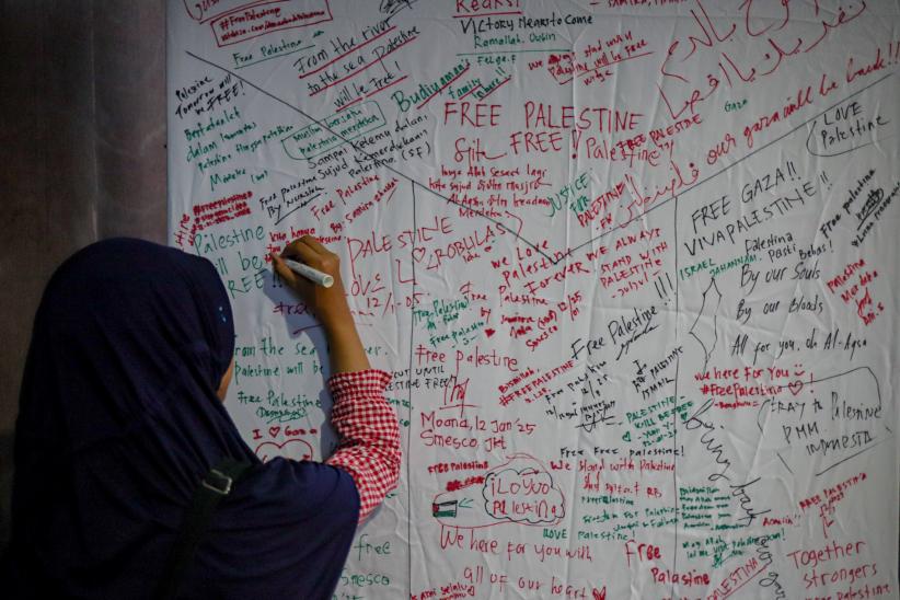 Dukungan untuk Palestina Lewat Instalasi Karya Seni  - Bagian 2