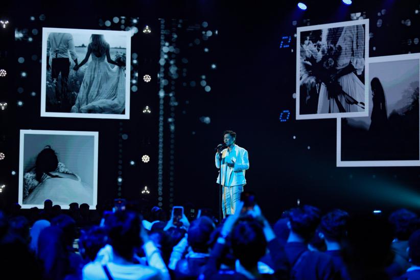 Menyala, Kenriz Bawa Lagu Halu di Final Live Showcase Indonesian Idol XIII - Bagian 1