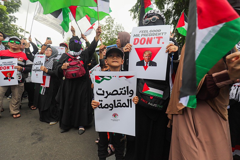 Aksi Bela Palestina Dukung Gencatan Senjata di Gaza - Bagian 4