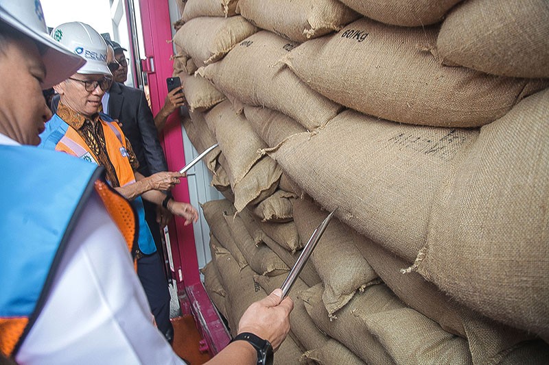 Pelepasan Ekspor Perdana Kopi Sumsel ke Malaysia dan Australia - Bagian 1