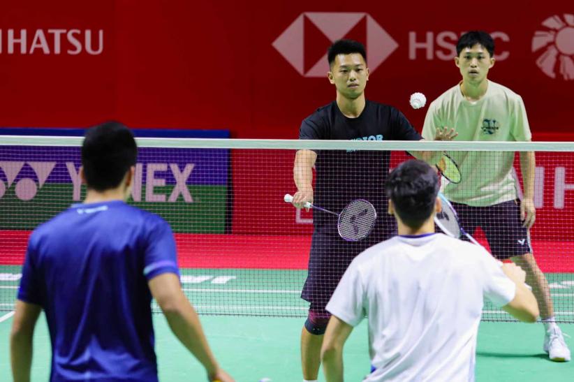 Pebulu Tangkis Dunia Latihan Jelang Indonesia Masters 2025 - Bagian 3