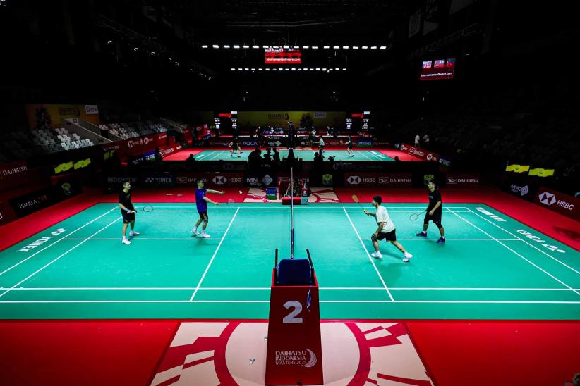 Pebulu Tangkis Dunia Latihan Jelang Indonesia Masters 2025 - Bagian 1
