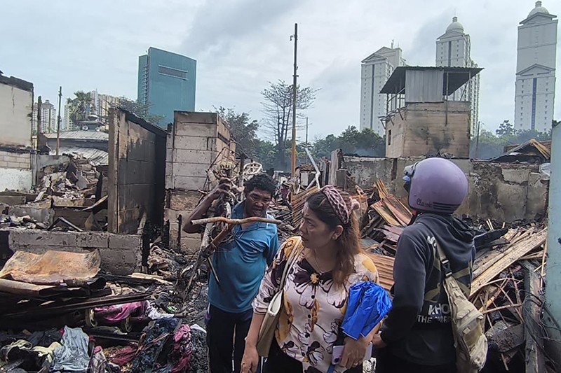Ratusan Rumah di Kemayoran Ludes Terbakar, Harta Benda Warga Hangus Tak Tersisa - Bagian 3
