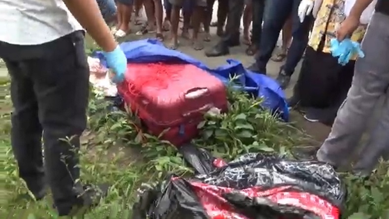 title Mayat Wanita Ditemukan dalam Koper Merah di Ngawi, Posisi Meringkuk Mayat Wanita Ditemukan dalam Koper Merah di Ngawi, Posisi Meringkuk