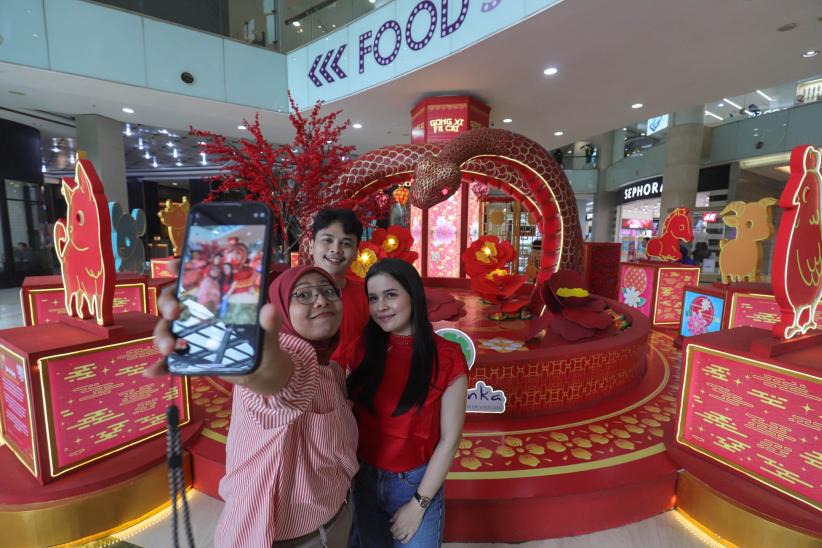 Semarak Menyambut Tahun Baru Imlek 2576 di Pusat Perbelanjaan - Bagian 1