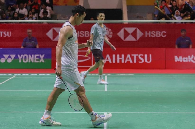 Bungkam Kenta Nishimoto, Jonatan Christie Melaju ke Semifinal Indonesia Masters - Bagian 3
