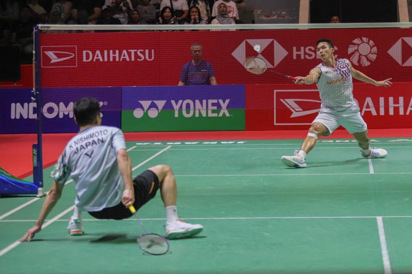 Bungkam Kenta Nishimoto, Jonatan Christie Melaju ke Semifinal Indonesia Masters - Bagian 1