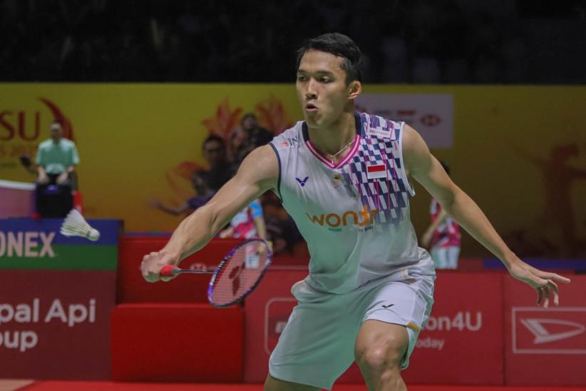 Bungkam Kenta Nishimoto, Jonatan Christie Melaju ke Semifinal Indonesia Masters - Bagian 4