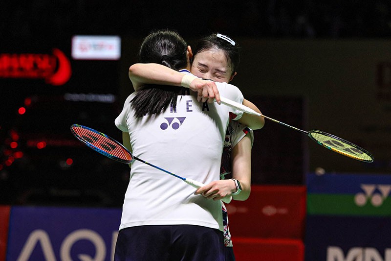 Ganda Putri Korsel Kim/Kong Juara Indonesia Masters 2025 - Bagian 2